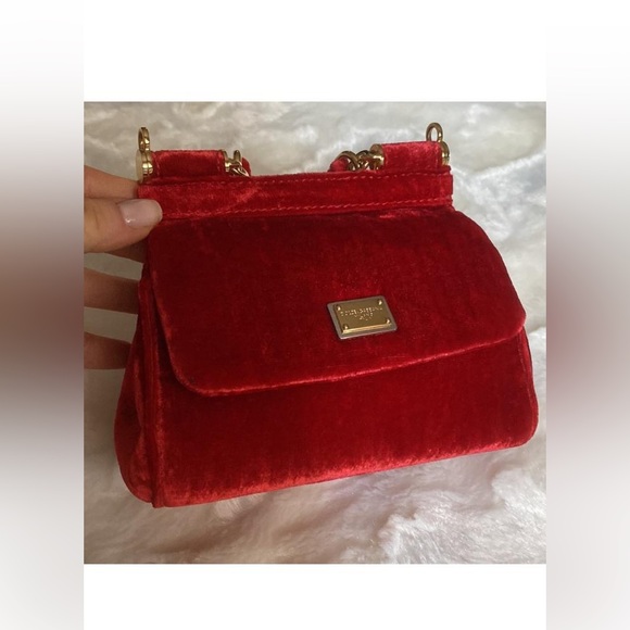 Dolce & Gabbana Red Mini Bag and shoes - Picture 2 of 16